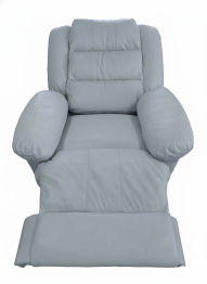 Кресло реклайнер механическое с поворотным механизмом СТИЛЬ 1 , экокожа