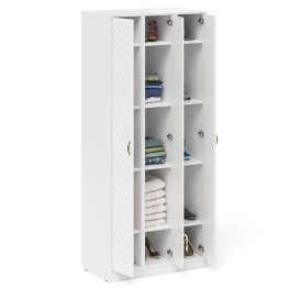 Три пенала в прихожую П-6-500 фрезеровка ромб