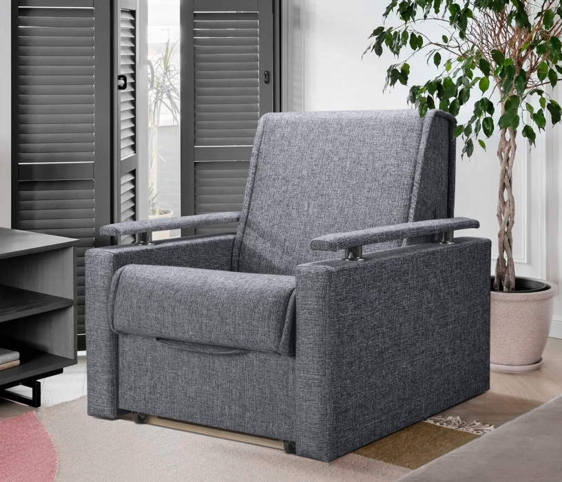 Кресла-кровати, Кресло кровать аккордеон 60, рогожка