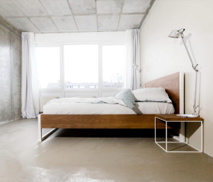 Кровать в стиле лофт Ардено 1.4