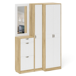 Мебель для прихожей П-6 № 29 МДФ фрезеровка прованс