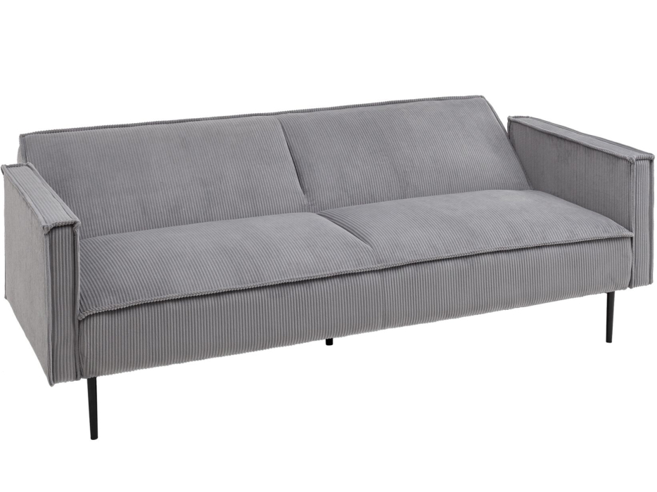 Диваны кровати со спальным местом, Диван прямой STOOL GROUP Кассель велюр рельефный