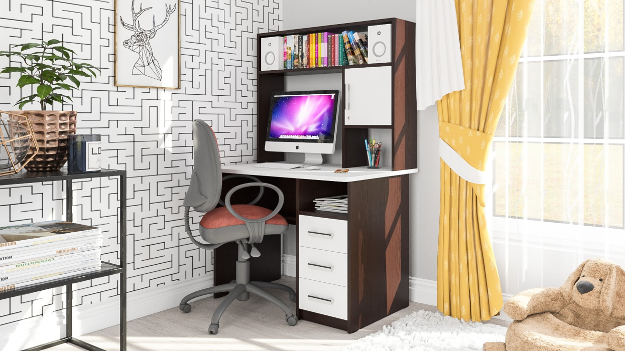 Прямые компьютерные столы, Стол компьютерный С-МД-СК9