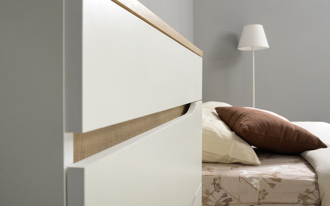 Спальные гарнитуры, Модульная мебель для спальни Муссон с тумбочкой для аппаратуры 13.276