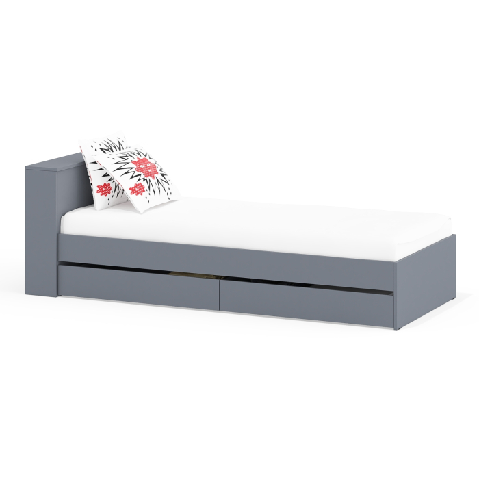 Кровати 90 см, Кровать с ящиками Ксения 900 односпальная