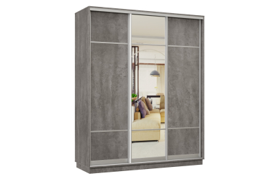 Шкаф-купе Премьер Лайт 21 (08;11;08) трехдверный