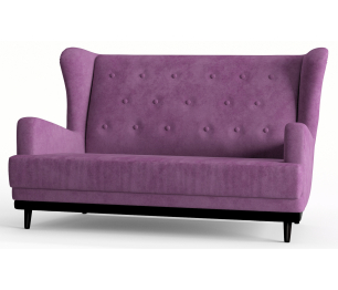 Диван прямой Барон Люкс, Велюр