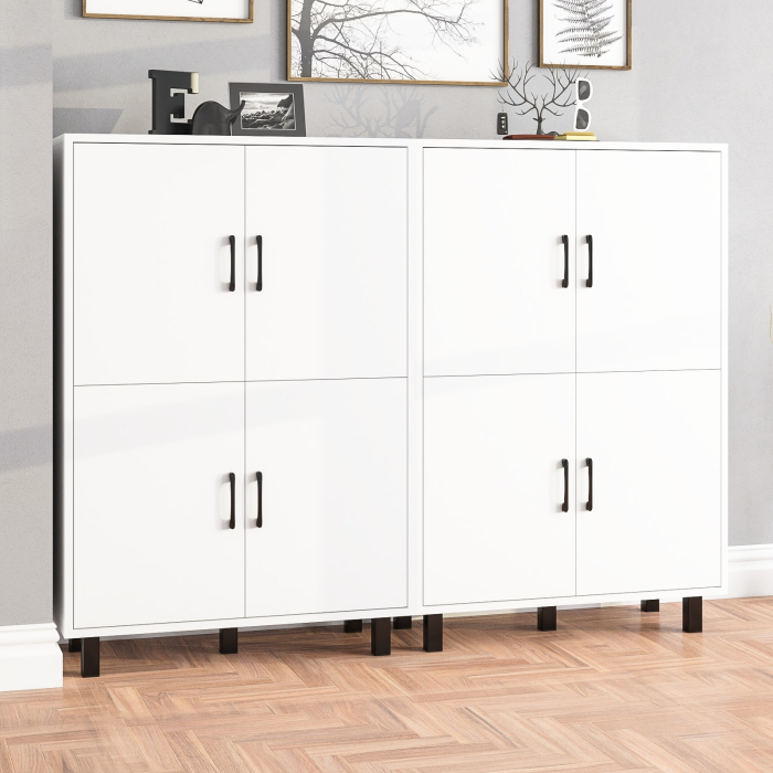 Комоды, Две тумбы-комода четыре распашных дверки РВК 126-804