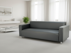 Диваны прямые, Диван офисный Томи 200, экокожа