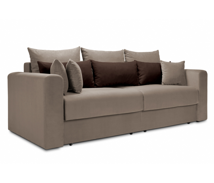 Диваны еврокнижки, Диван кровать прямой модульный Мэдисон 2-хсекционный велюр