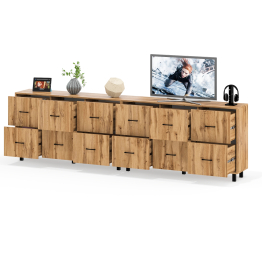 Два комода-тумбы с ящиками и на ножках РВК 127-1504