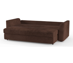 Диван-кровать Belfest, независимый пружинный блок, велюр