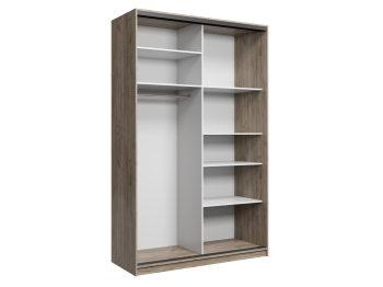 Шкаф купе 2-х дверный  АЙСБЕРГ ЛОФТ 150 