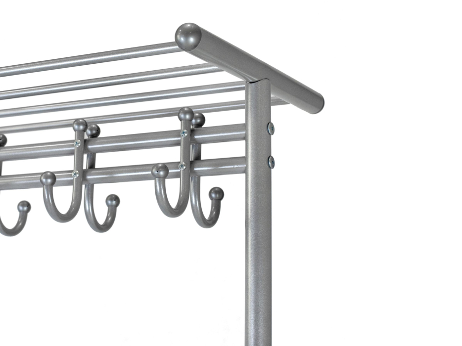 Напольные, Вешалка напольная на колесах Мебелик М 9 с крючками