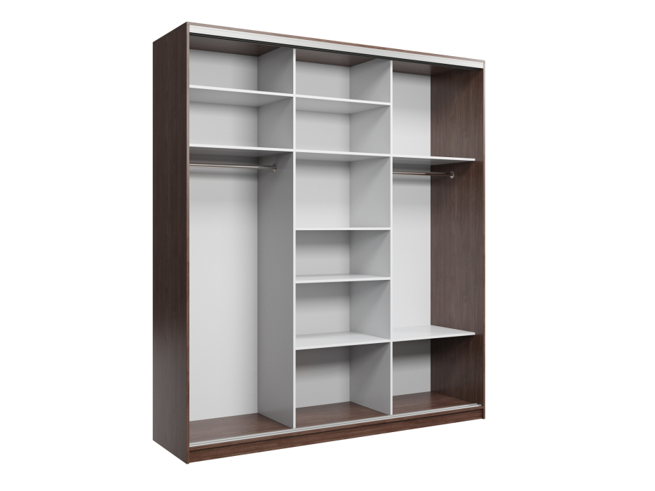 Шкафы-купе, Шкаф купе 3-х дверный Айсберг 210