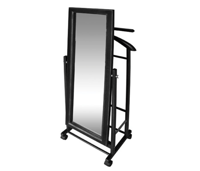 Напольные, Вешалка костюмная с зеркалом на колесах В 24Н