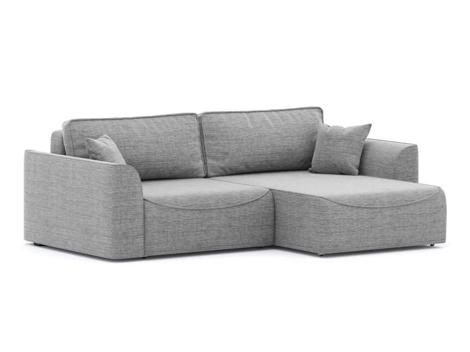 Диваны угловые в гостиную, Диван-кровать угловой Рафаэль еврокнижка НПБ, рогожка Люкс