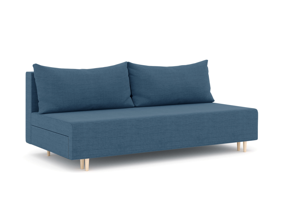 Диваны еврокнижки, Диван-кровать еврокнижка Смайл без подлокотников, рогожка Люкс