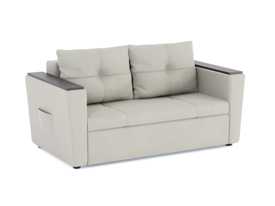 Диваны еврокнижки, Диван-кровать Дубай Майами еврокнижка-трехсекционная, велюр