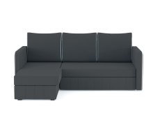 Диваны угловые в гостиную, Диван-кровать угловой Cлим дельфин, велюр