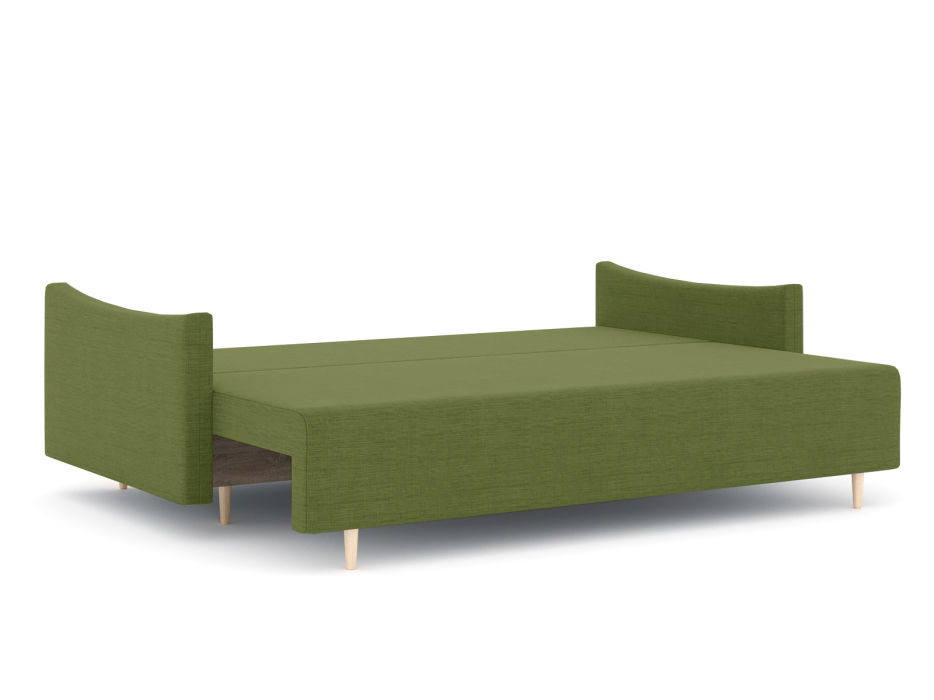 Диваны еврокнижки, Диван-кровать еврокнижка Смайл с подлокотниками, рогожка Люкс