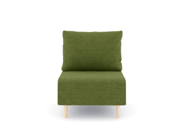 Кресло для отдыха Милли без подлокотников, рогожка Люкс