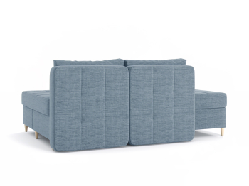 Диван-кровать угловой Оливер 2 еврокнижка-трансформер, рогожка Люкс