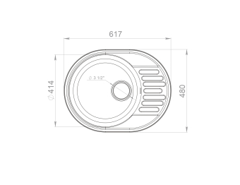 Мойка GranFest QUARZ Z58