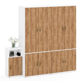 Набор шкафов и тумба с нишей Лидер-8 № 37