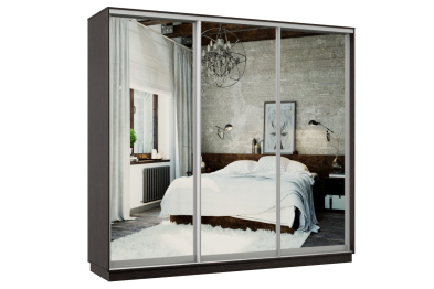 Шкаф-купе Премьер Лайт 61 (01;01;01) трехдверный