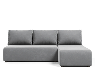 Угловой диван-кровать Каир (Комо, Крит), велюр