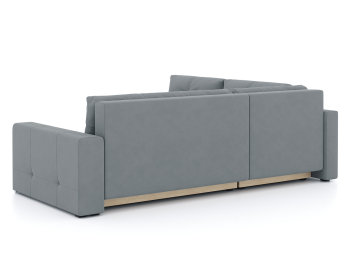 Диван-кровать угловой Леос НПБ, велюр