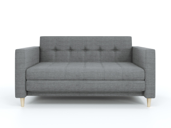 Диван-кровать еврокнижка Квадро, рогожка