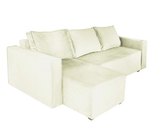 Диван-кровать Лофт Люкс угловой  143, велюр