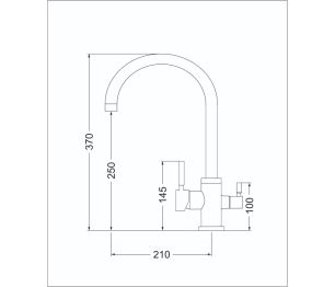 Смеситель ЕС - 3007