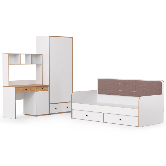 Для девочек, Вуди мебель в детскую с кроватью с ящиками № 38