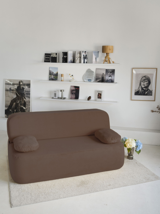 Дизайнерские диваны, Бескаркасный диван Бабл, велюр