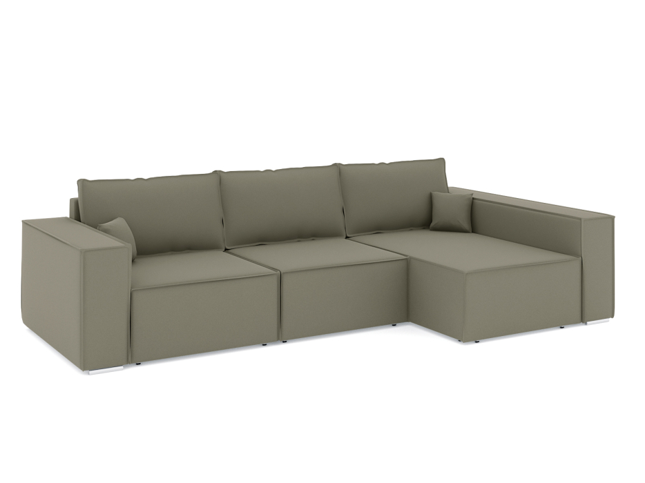 Диваны угловые в гостиную, Диван-кровать угловой Фостер Лофт, еврокнижка велюр