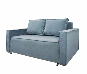 Диван-кровать еврокнижка Лофт, 120, велюр