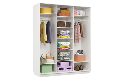 Шкаф-купе Премьер Лайт 26 (11;11;11) трехдверный