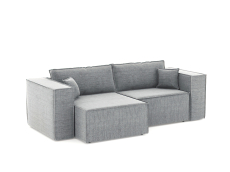 Диваны угловые в гостиную, Диван-кровать угловой Лофт, рогожка