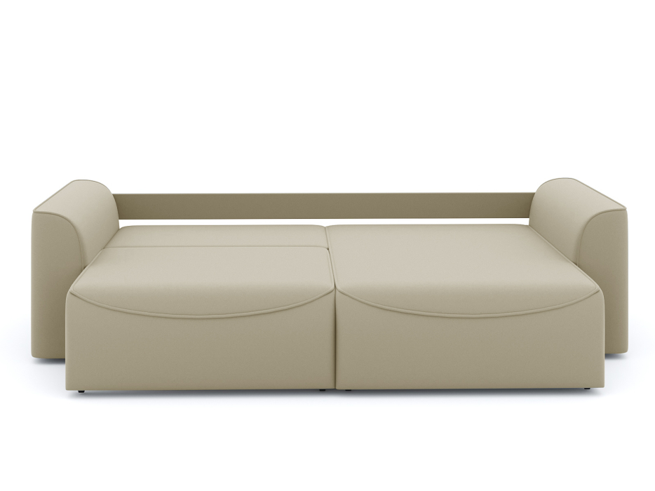 Диваны угловые в гостиную, Диван-кровать угловой Рафаэль еврокнижка НПБ, велюр