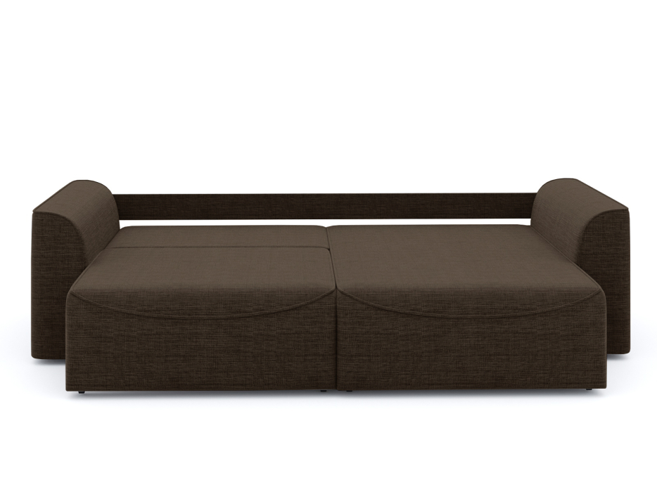 Диваны угловые в гостиную, Диван-кровать угловой Рафаэль еврокнижка НПБ, рогожка