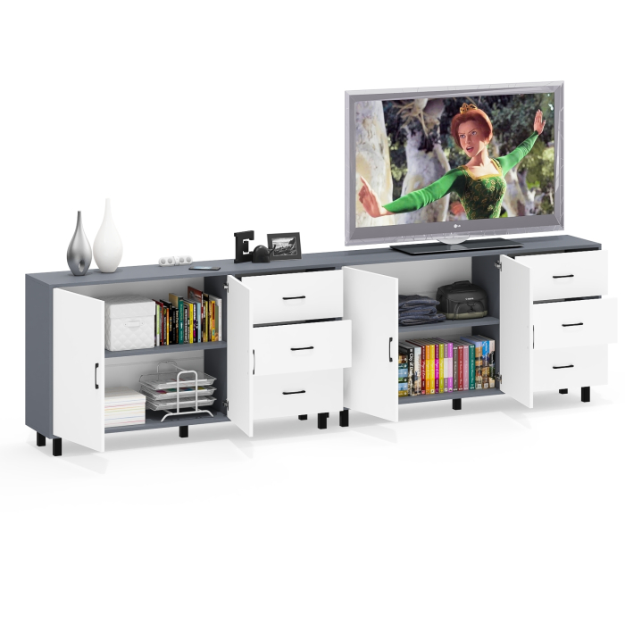 Комоды, Две тумбы-комода широких РВК 123-1604