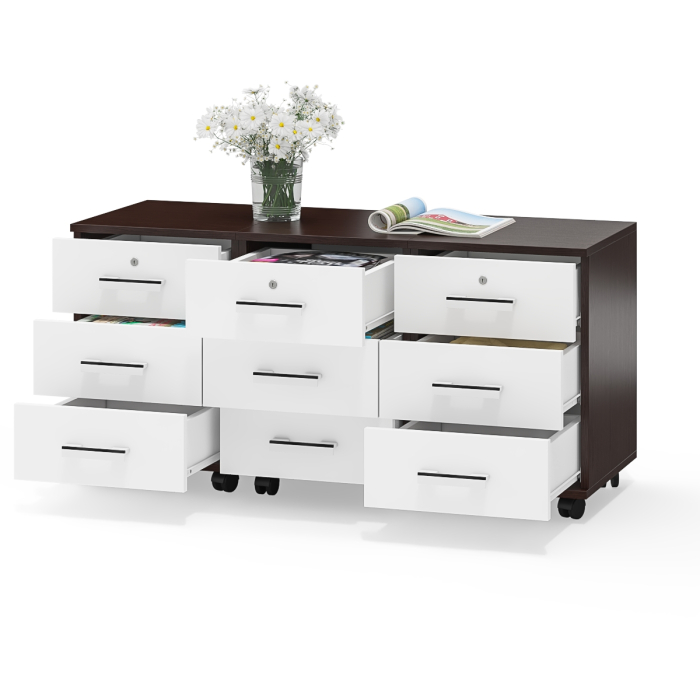 Детские тумбы, Три выкатных тумбы МД 3-02