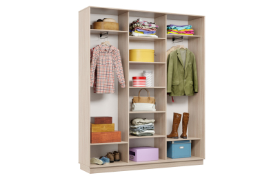 Шкаф-купе Премьер Лайт 27 (01;02;01) трехдверный