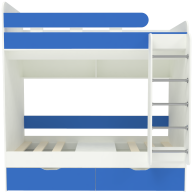 Для подростков, Двухъярусная кровать Юниор 5 80x160 Белый