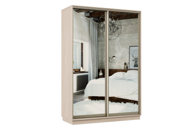 Шкаф-купе Премьер 04 ясень шимо светлый