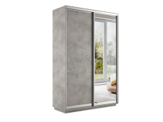 Шкафы-купе 2-х дверные, Шкаф-купе Экспресс Медиум дуо 2400 x 1600 x 450