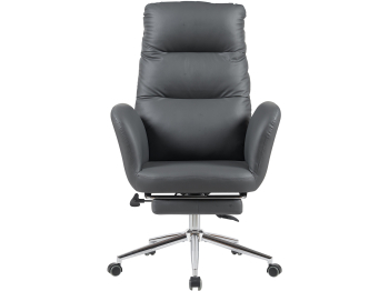 Кресло руководителя STOOL GROUP TopChairs Solid с оттоманкой